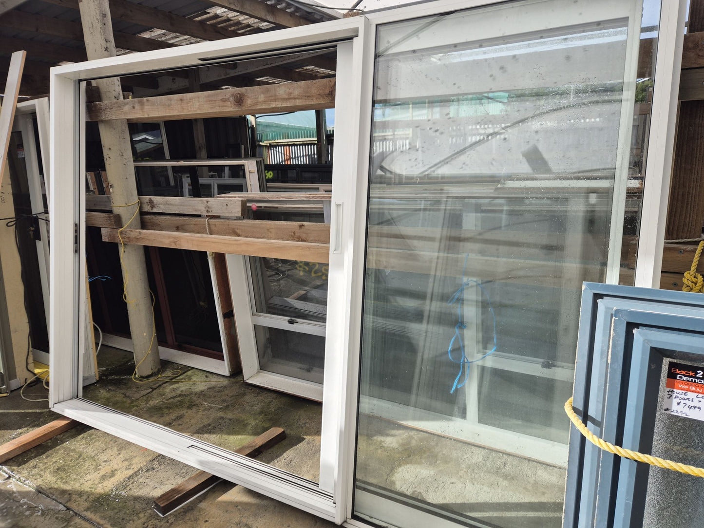 Double Glazed Stacker Slider 2000 H x 3000 W #2084