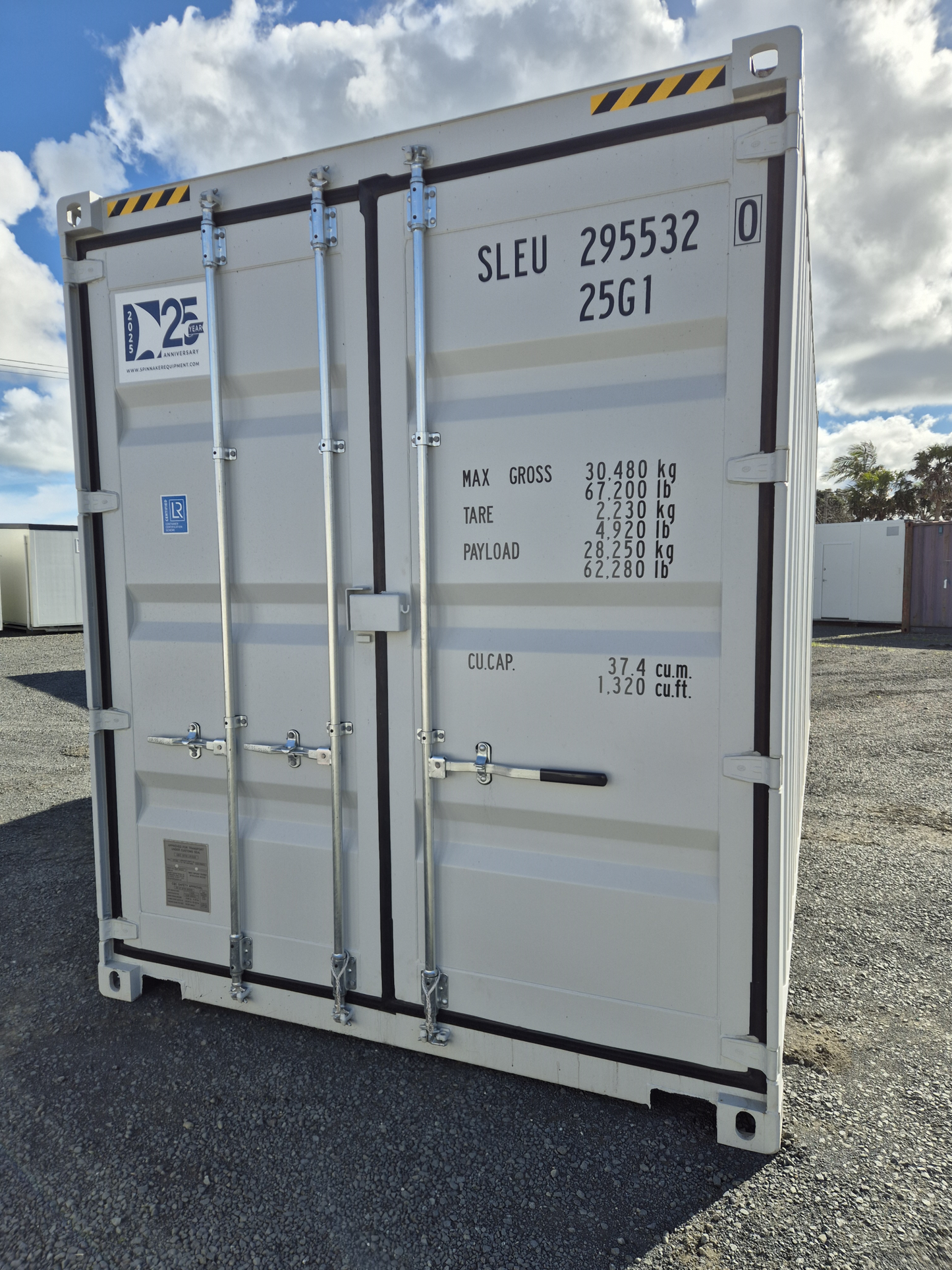 New / One Trip, Grey 20ft HIGH CUBE Container (2 available)