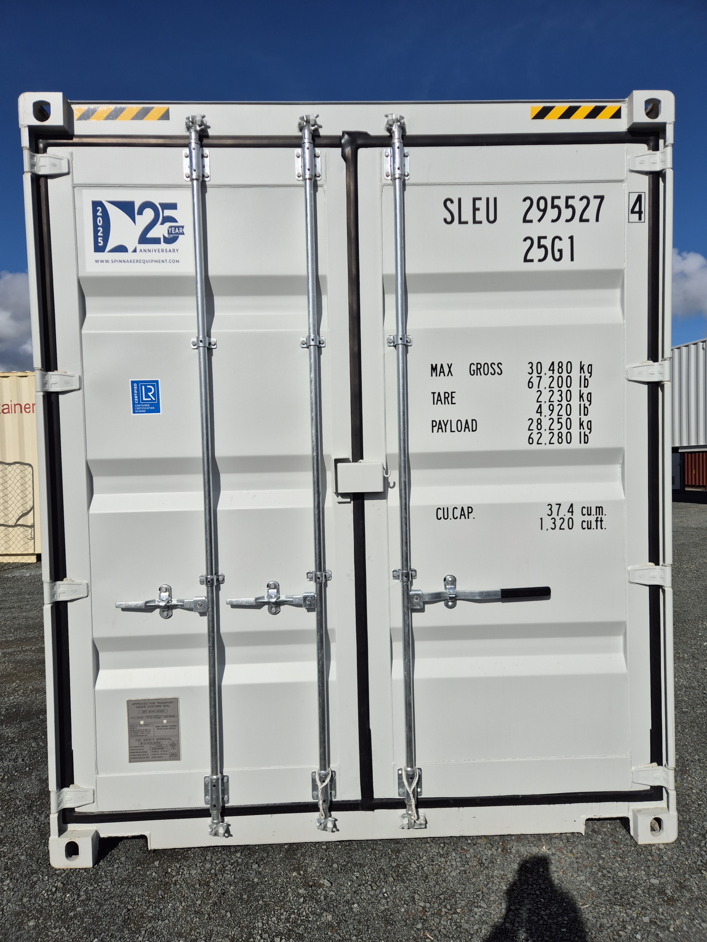 New / One Trip, Grey 20ft HIGH CUBE Container (2 available)