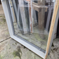 Silver Pearl Aluminium window 1100 H x 1200 W #2099