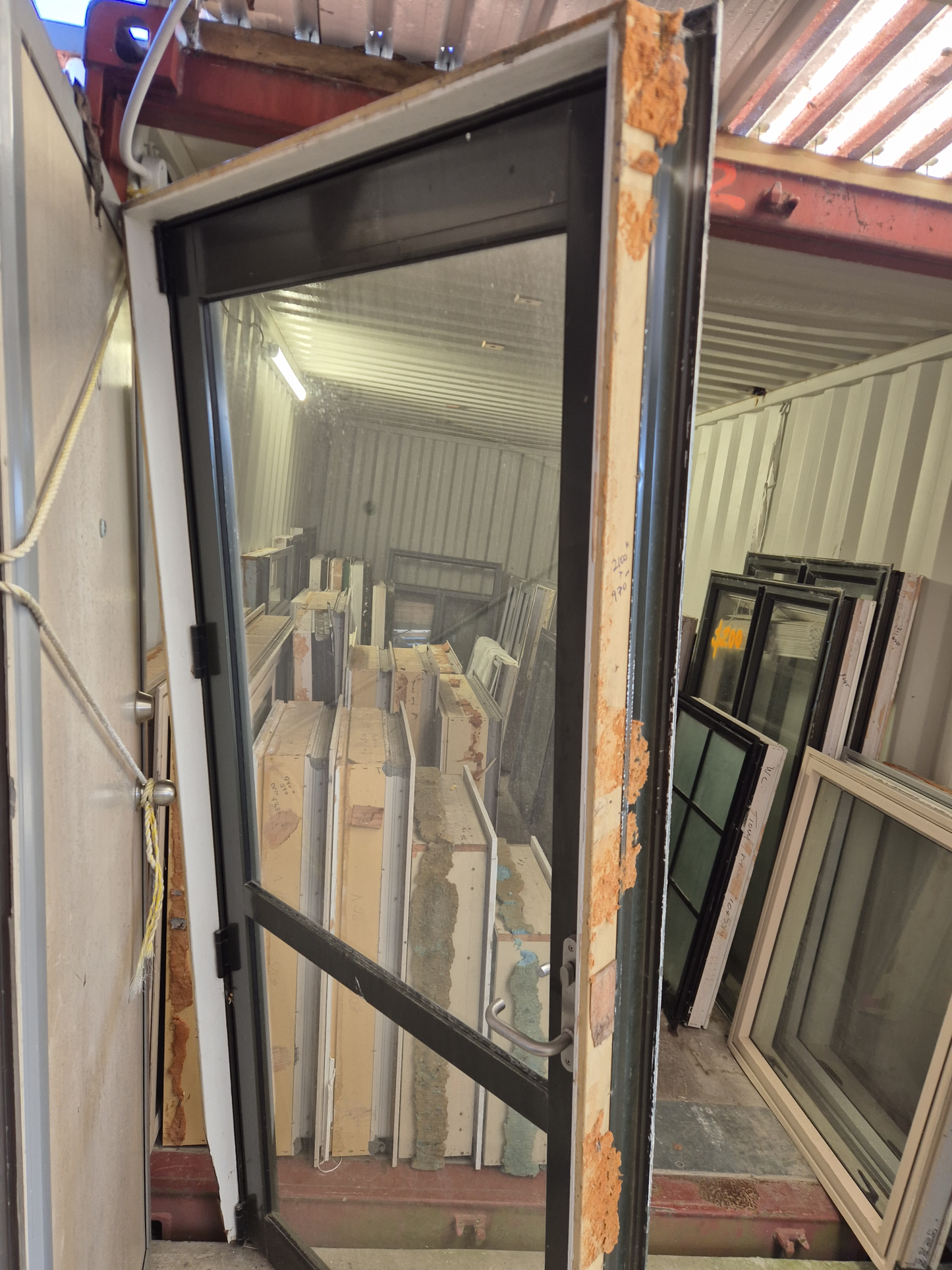 Wide Karaka Green Door 2.1 H x 970 W #2092