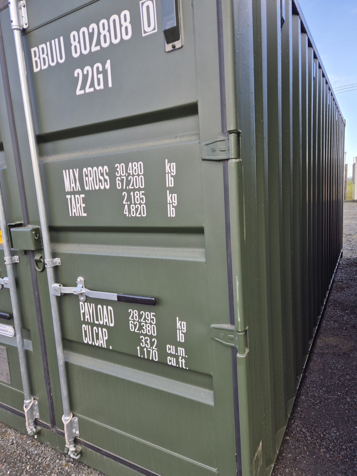 NEW / ONE TRIP - 20ft Containers