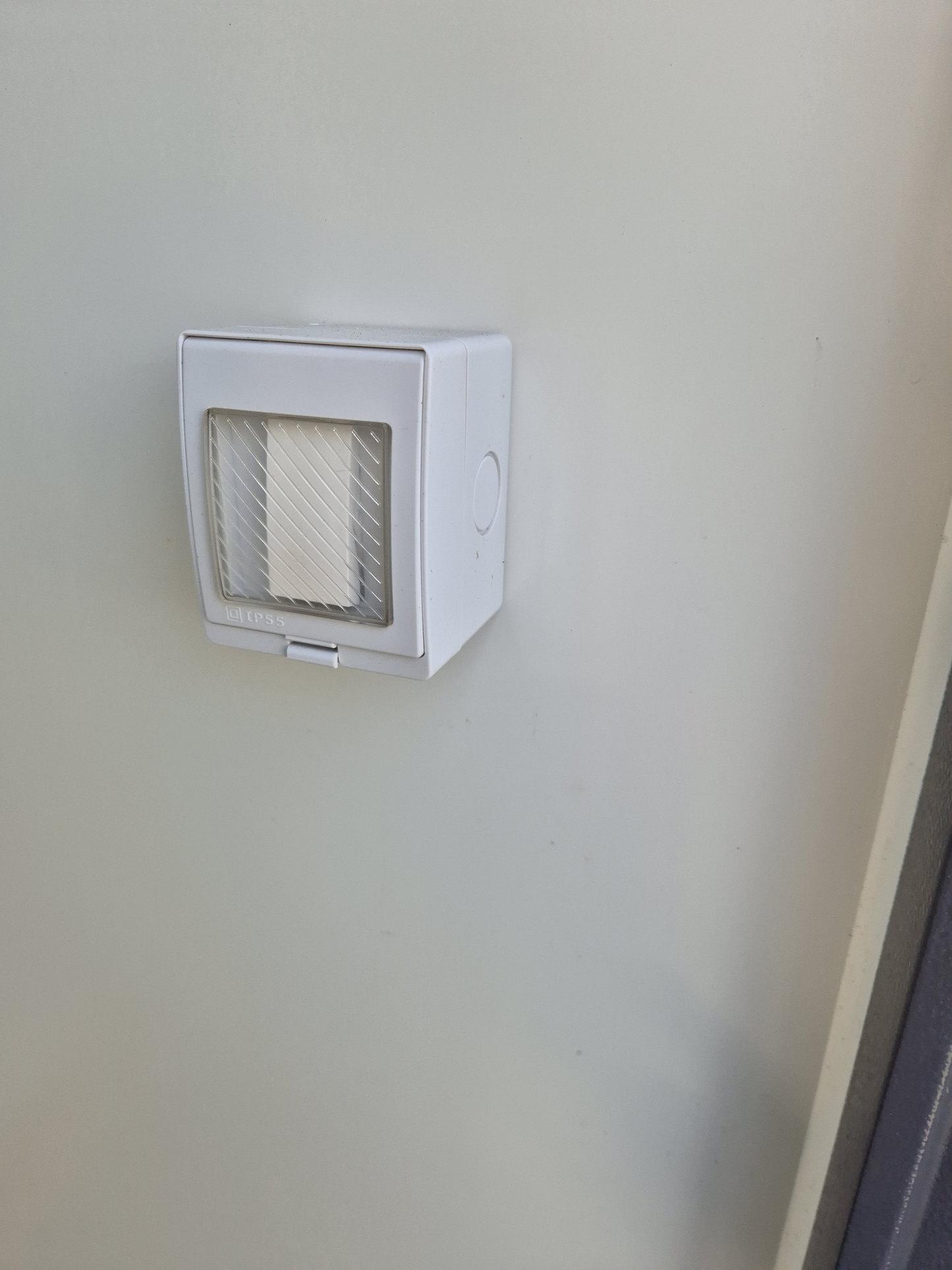 SHOWER BLOCKS - Side by side, wired & plumbed