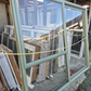Mist Green Ranchslider with opening window 2m H x 2.4 W #2400