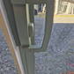 Mist Green Ranchslider with opening window 2m H x 2.4 W #2400