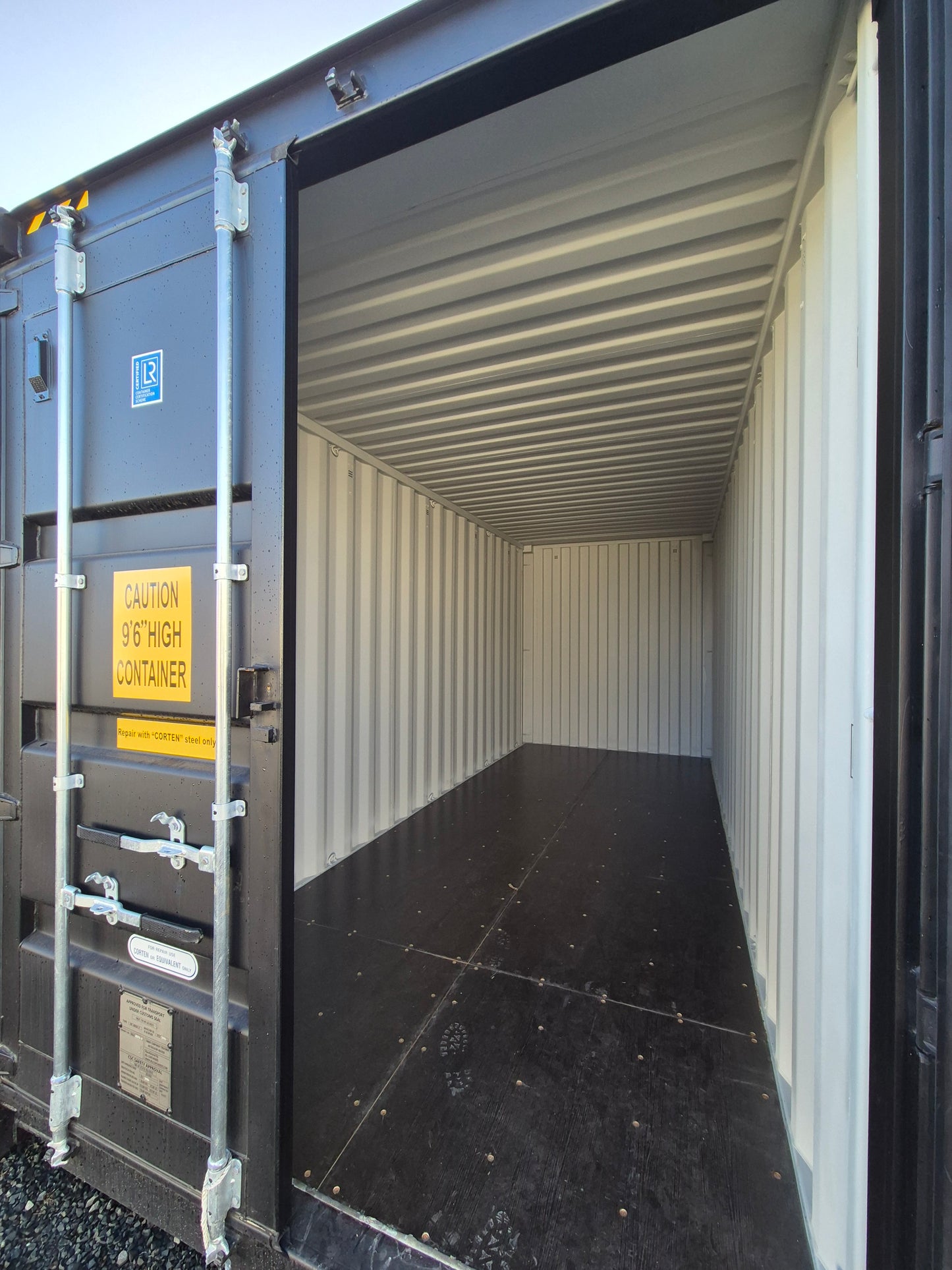 NEW BLACK HIGH CUBE 20FT CONTAINER