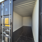 NEW/ 1 TRIP, HIGH CUBE, BLACK 20ft Shipping Container