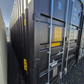 NEW/ 1 TRIP, HIGH CUBE, BLACK 20ft Shipping Container