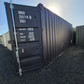 NEW/ 1 TRIP, HIGH CUBE, BLACK 20ft Shipping Container