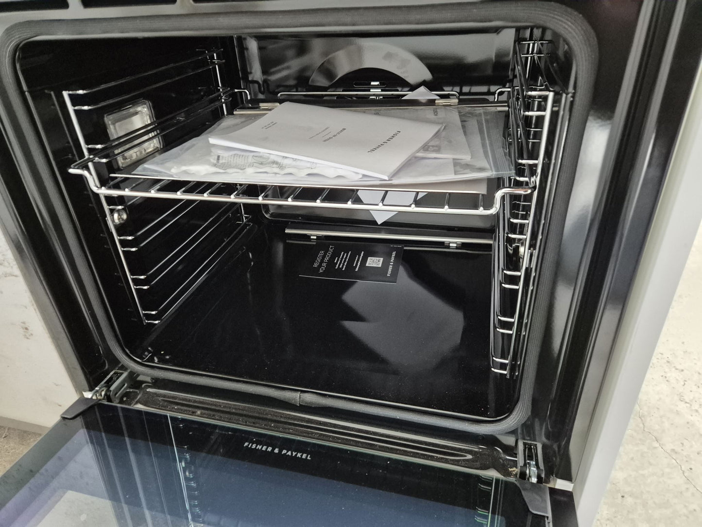 Galley style, Engineered Stone Benchtops with NEW F&P Oven & Cooktop