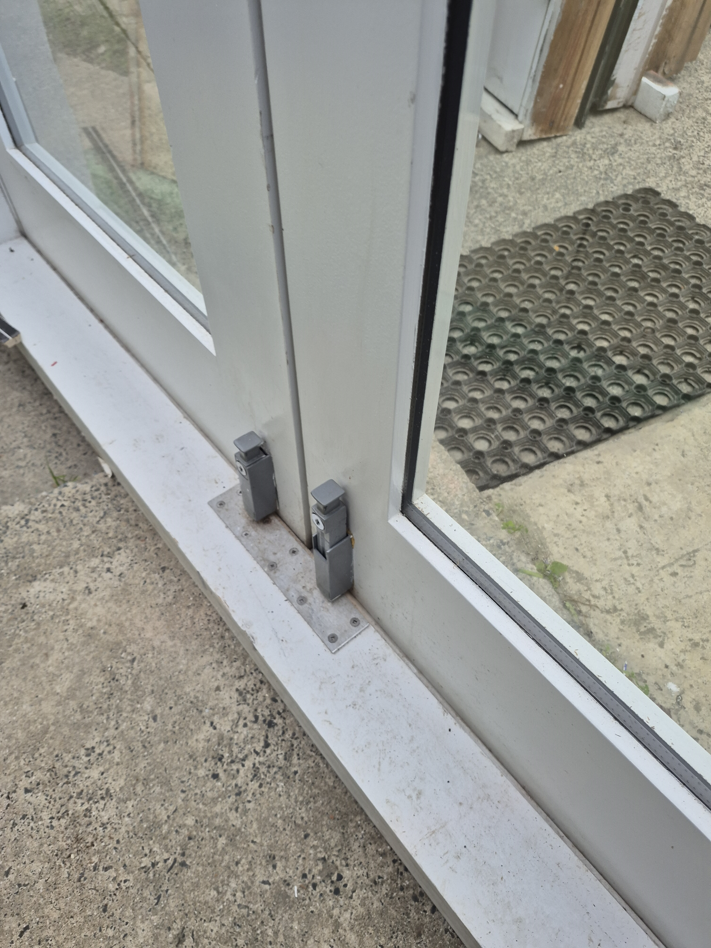 DOUBLE GLAZED CEDAR FRENCH DOORS 2080 x 1400 #2411