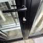 BLACK FRENCH DOORS 1.5W #2409 - see matching joinery also