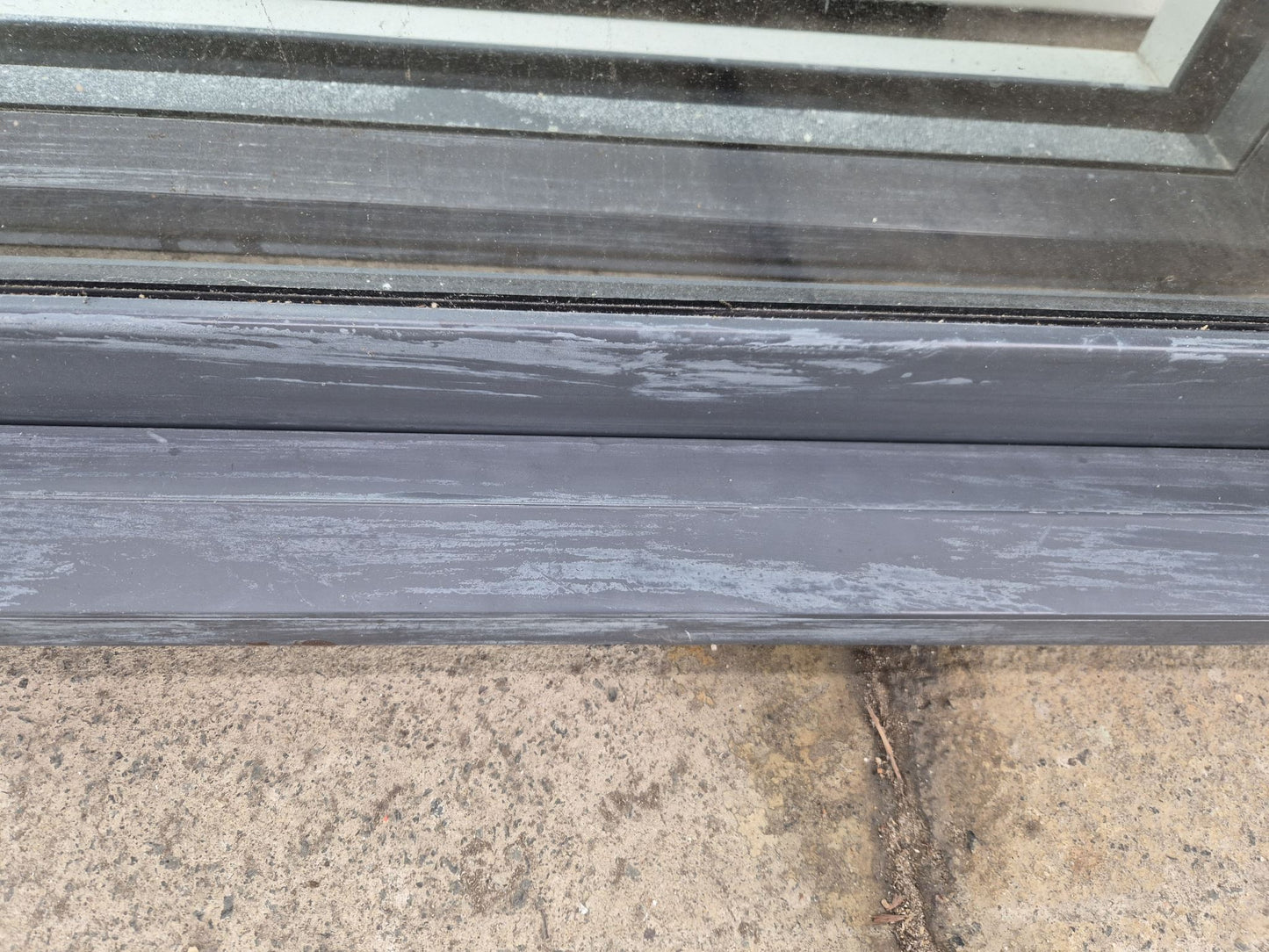 Ranchslider with opening window 2 H x 1.8 W #2410 (2 available)
