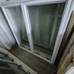 White Aluminium window 1370 H x 1330 W  V.gd cond #2414