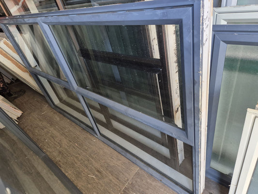 Denim Blue Aluminium window 1200 H x 2140 W #2412