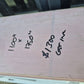 Wooden Bifolding Window 1100 H x 1750 W #2422
