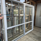 White Ranchslider w opening window 2 H x 2.4 W #2425