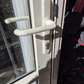 Cream Aluminium P.A. Door 2 H x 870 W opens out #2426