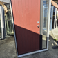 Exterior door with sidelight 2 H x 1.23 W Ironsand frame #2435