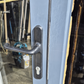 Denim Blue Trifold Door with outside access 2 H x 2.4W #2431
