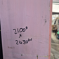 Wooden Bifolding Doors 2100 H x 2430 W #2427 (2 available)