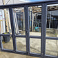 Denim Blue Bifolding door with outside access 2 H x 2.6W #2440