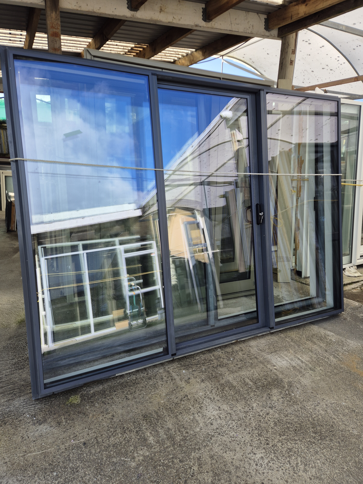 Double Glazed Ranchslider with keys 2 H x 2.7 W #2432