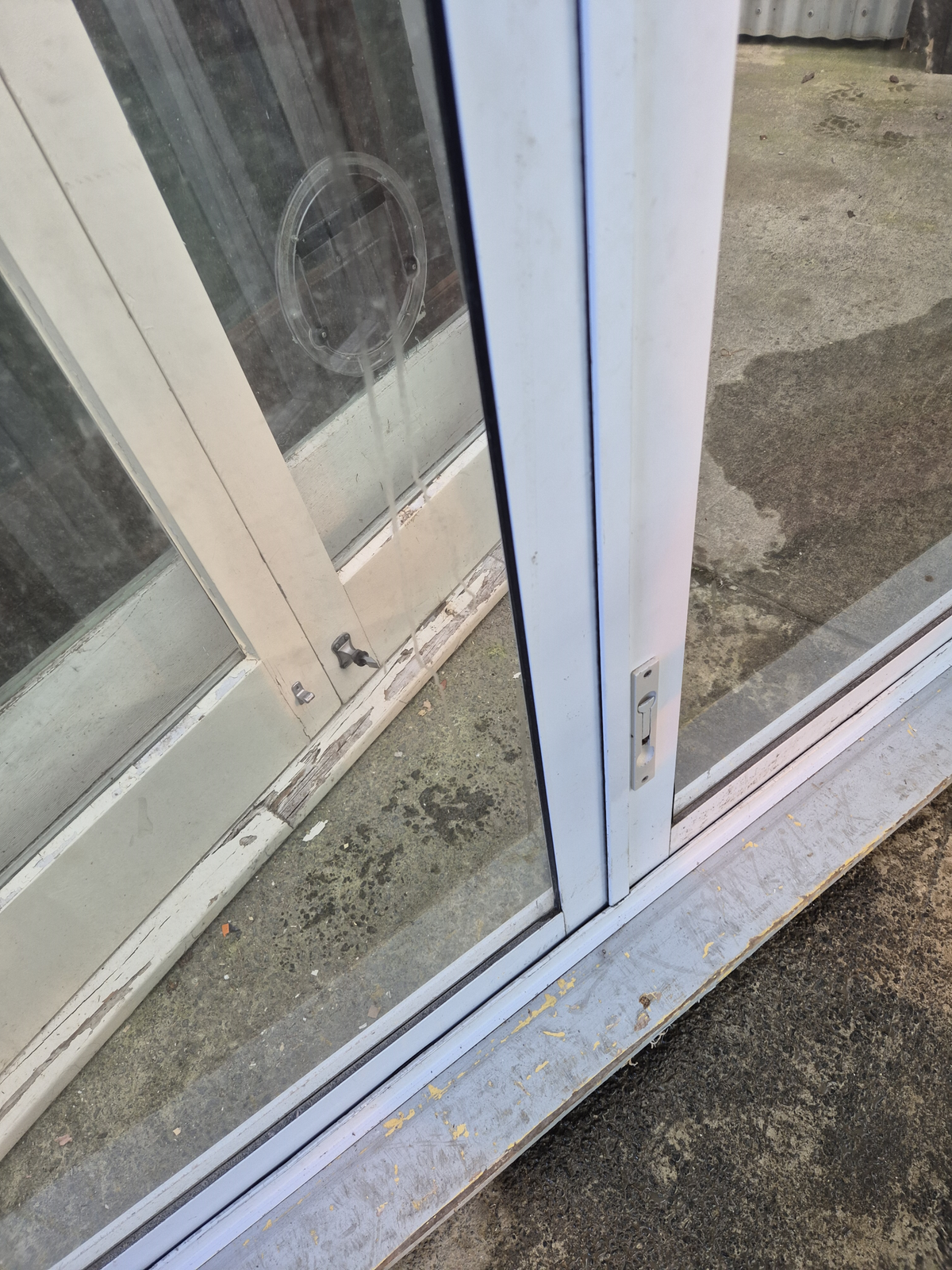 French Doors with sidelights 2000 H x 2190 W #2433