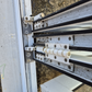 White Bifolding door 2 H x 2.3 W #2441