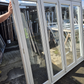 White Bifolding door 2 H x 2.3 W #2441