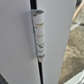White Bifolding door 2 H x 2.3 W #2441