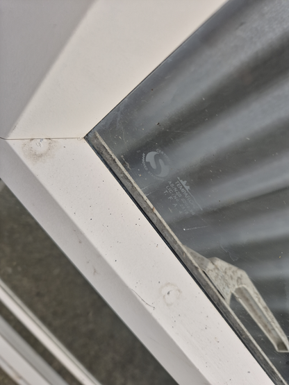 Cream Aluminium opening Window #2443