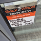 Double Glazed Aluminium Window 800 H x 1800 W #2438 see matching joinery