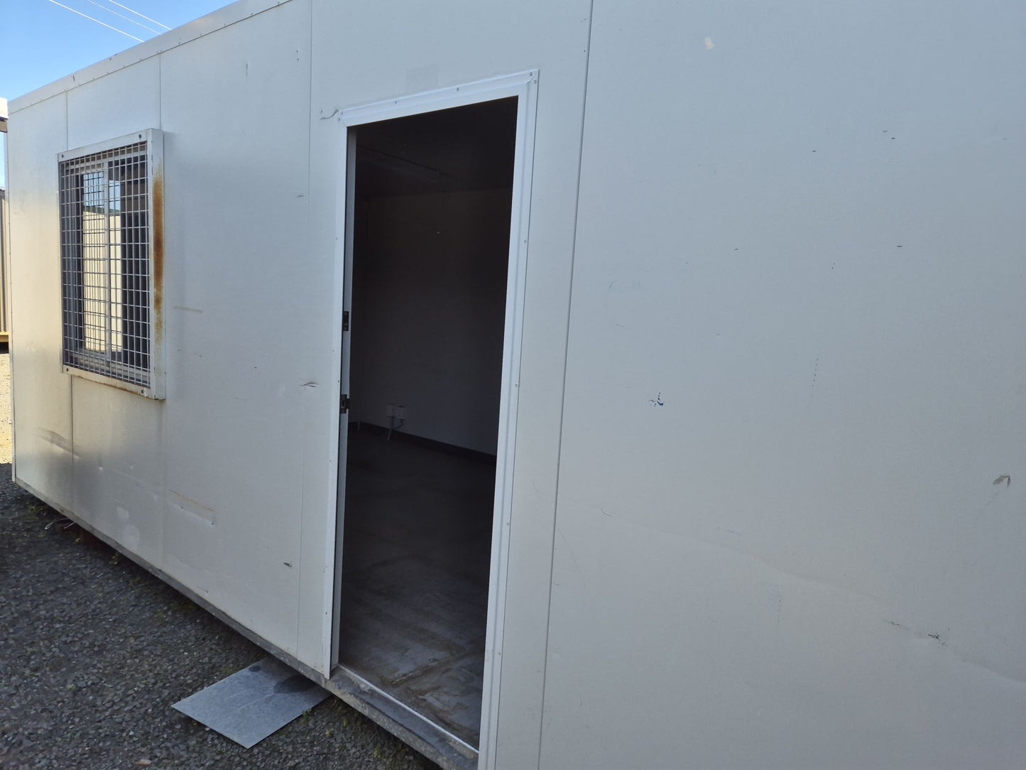 6 x 3m Portacom Steel subframe, sliding window