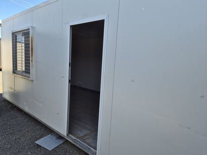 6 x 3m Portacom Steel subframe, sliding window