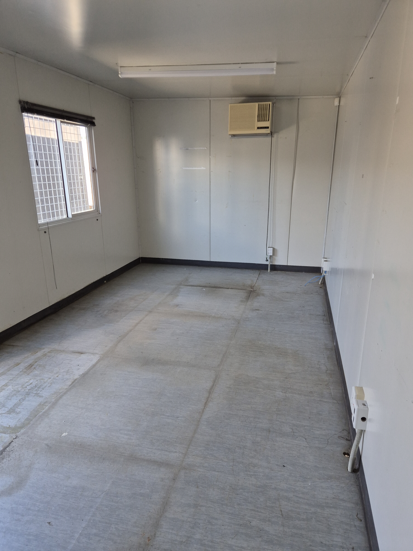 6 x 3m Portacom Steel subframe, sliding window
