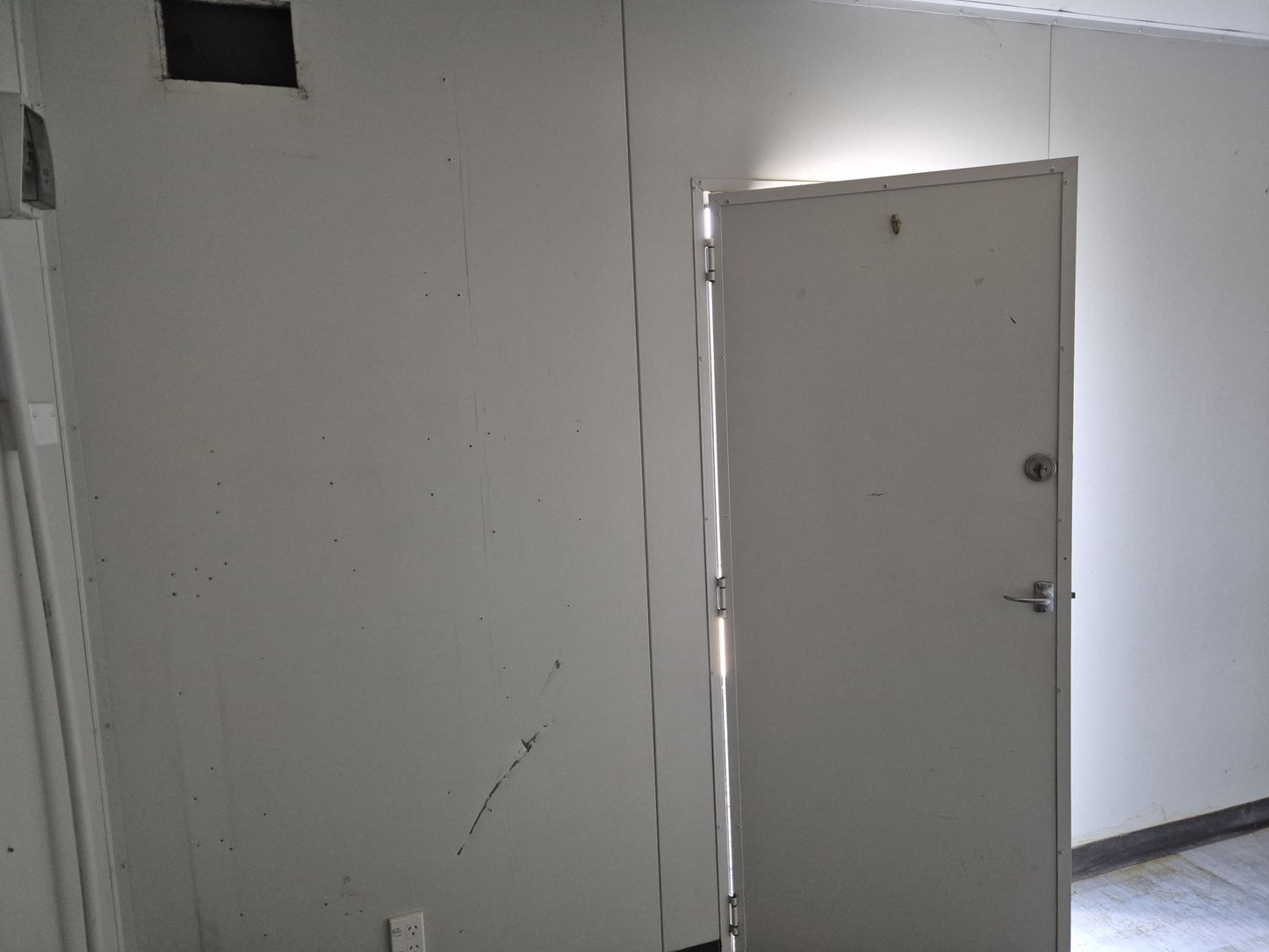 6 x 3m Portacom Steel subframe, sliding window