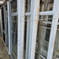 White Ranchslider with opening window 2 H x 1.6 W #2448- see matching joinery