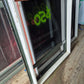 Karaka Green Window opens tinted complete with jambs