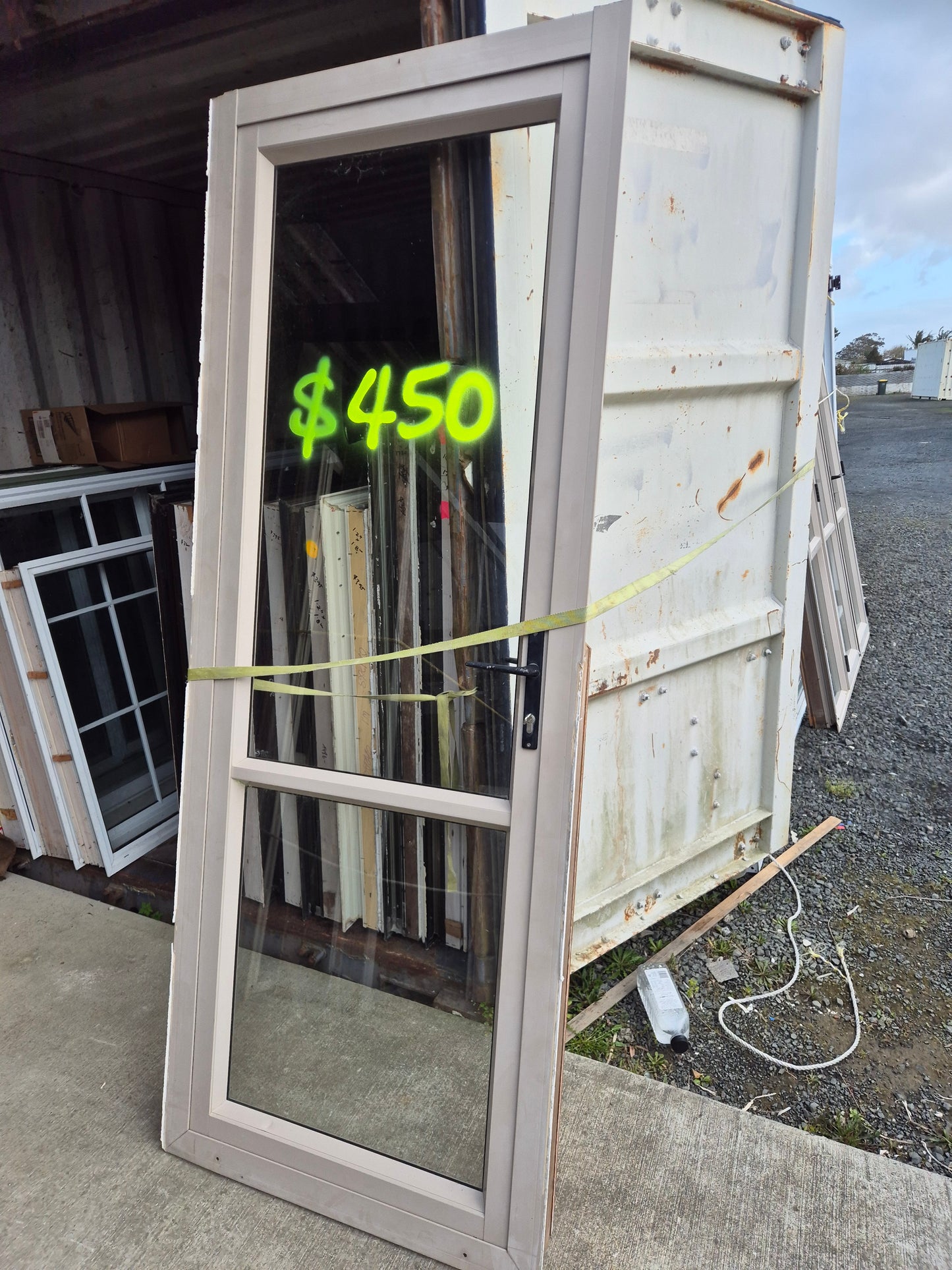 Single Exterior Door 2145 H x 800 W #2445