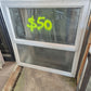 Aluminium window 1 H x 940 W #2446