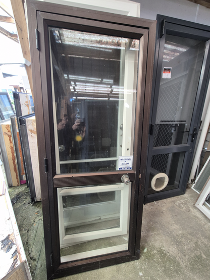 Bronze Door 2 H x 800 W opens outward #2505