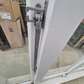 Wooden French Doors with opening windows 2090 H x 2240W #2506 (2 available)