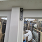 Wooden French Doors with opening windows 2090 H x 2240W #2506 (2 available)