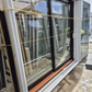 Near new Double Glazed White STACKER SLIDER 2.2 H x 3.6 W #2516