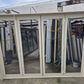 Cream Aluminium Bifolding Doors 2110 H x 2800 W #2513