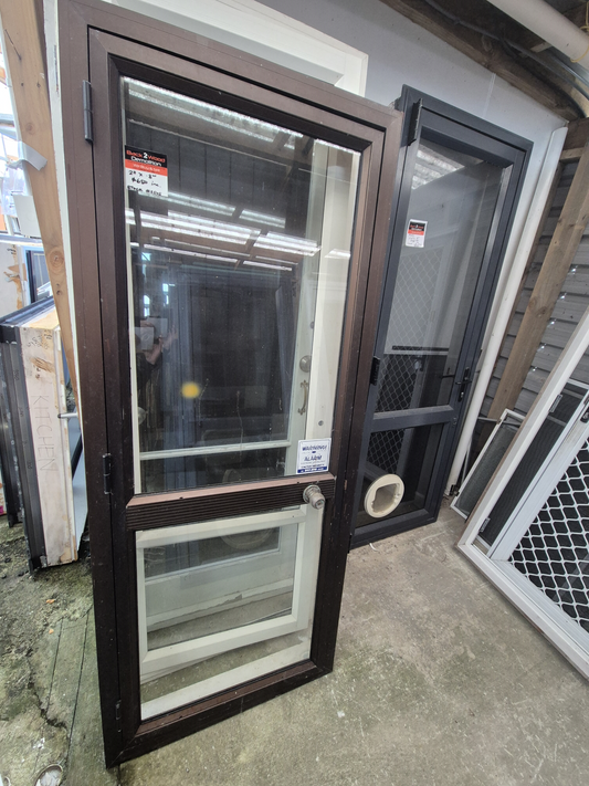 Bronze Door 2 H x 800 W opens outward #2505