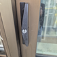 Mid Bronze Double Glazed Ranchslider 2 H x 1.8 W #2514 (2 available)