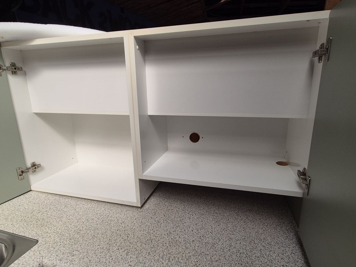 Compact U Shape Kitchen 2690 Long with pull out pantry