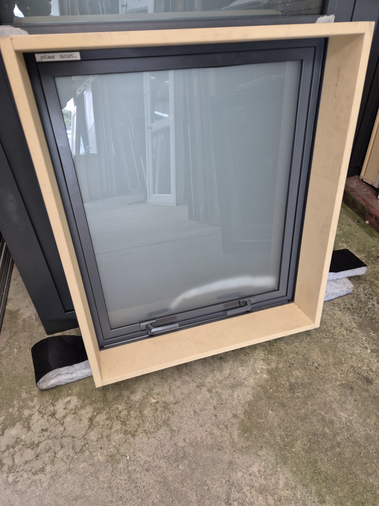 New DG Aluminium Grey Friars Bathroom window 780 H x 680 W #2519